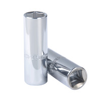 钢盾 SHEFFIELD S012416  12.5MM系列公制6角火花塞套筒 汽修机修工具套筒头