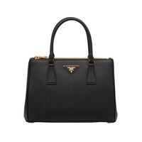 PRADA 普拉达 19秋冬女士Galleria系列小牛皮黑色小号手袋 1BA863VOOO-NZV-F0002