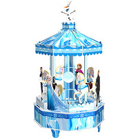 迪士尼(Disney)音乐盒旋转木马 冰雪奇缘八音盒公主3D立体儿童拼图玩具女孩(古部拼图玩具)HWMP-2523