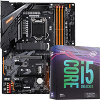 GIGABYTE 技嘉 Z390 AORUS ELITE 主板 + 英特尔 i5-9600KF CPU