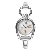 GUCCI 古驰 HORSEBIT系列 YA139504 女士石英手表