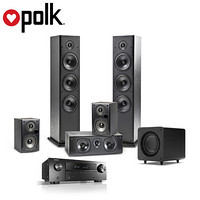 polk 普乐之声 T系列5.1声道家庭影院音响套装+天龙（DENON）AVR-X550BT