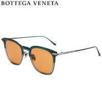 葆蝶家(BOTTEGA VENETA)太阳镜男 墨镜 橘黄色镜片蓝色镜框BV0244S 004 50mm