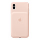 Apple iPhone XS Max 智能电池壳 - 粉砂色