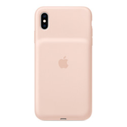 Apple iPhone XS Max 智能电池壳 - 粉砂色