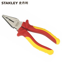 史丹利STANLEY 绝缘钢丝钳6.5英寸 电工钳子老虎钳子平口钳 84-000-23企业专享