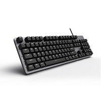 MIIIW 600K 104键 有线机械键盘 黑色 凯华红轴 单光