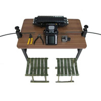 通信汪（CommKing）CKWS-1 光纤熔接工作平台通信光缆施工工作台 折叠桌光缆接续工作台 （带光缆夹持器）