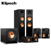 杰士 Klipsch RP-260F+RP-500C+RP-240S+SPL-100 音响 音箱 高保真5.1家庭影院套装（黑色）