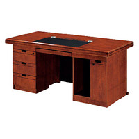 94027 电脑桌办公桌实木职员桌1.6米班台简约时尚主管桌