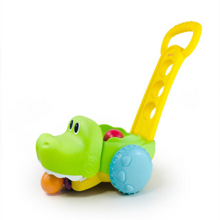INFANTINO美国婴蒂诺儿童推车益智玩具平衡车儿童推推乐鳄鱼推车217-004