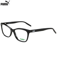 彪马(PUMA)眼镜框女 镜架 透明镜片黑色镜框PU0240O 001 53mm