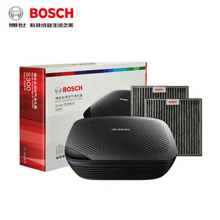 博世 BOSCH 车用车载空气净化器 去除甲醛甲苯新车异味雾霾 灵动S300 高效净化PM2.5 自动循环