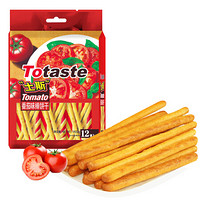 土斯（Totaste） 番茄味棒棒饼干 磨牙棒 手指形早餐饼干 网红熬夜加班休闲零食品 192g
