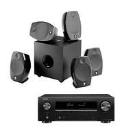 FOCAL劲浪 SIB EVO 5.1+天龙（DENON）AVR-X550BT 5.1卫星音箱家庭影院套装