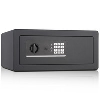 全能 QNN 保险柜 20高电子密码保管箱 全钢防盗 办公家用 CF2043S