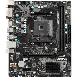 微星（MSI）A320M-A PRO 主板（A320/Socket AM4）