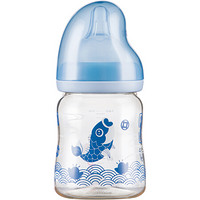 乐儿宝(bobo)奶瓶 宽口径ppsu婴儿奶瓶 新生儿奶瓶160ml(国风系蓝色)