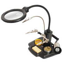 宝工（Pro'skit）LED灯焊接放大镜灯座 焊接辅助固定夹具 SN-396