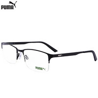 彪马(PUMA)眼镜框男 镜架 透明镜片黑色镜框PE0028O 001 55mm
