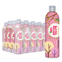 优珍 蜜桃味 乳酸菌发酵风味饮料 果味饮品 500ml*24瓶 塑膜量贩装 *5件