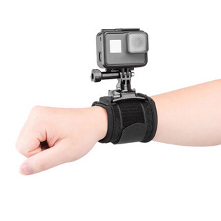 TELESIN Gopro7腕带hero6 5配件大疆osmo灵眸运动相机360度转动腕部手脚固定支架hero4 3+小蚁运动相机可用