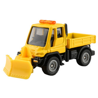 tomy多美卡合金仿真小汽车模型儿童玩具22号奔驰工程扫雪车