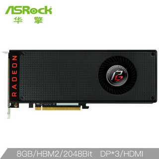 华擎（ASRock） Radeon RX VEGA 56 8G 幻影电竞 宙斯 吃鸡游戏显卡