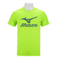 MIZUNO美津浓 乒乓球服套装男款女 乒乓球运动服短袖T恤吸汗速干 32CT7115 荧光黄 S
