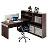 钱柜屏风办公桌电脑桌组合 员工职员隔断工位工作位 现代简约办公家具 1.5米员工桌4人位不含椅子