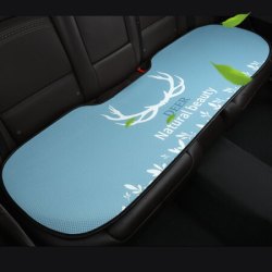 zifeeling紫风铃3d网布汽车坐垫后排三人垫可爱卡通汽车座垫座套凉垫