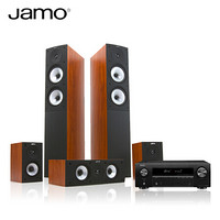 尊宝 JAMO S526+天龙（DENON）AVR-X550BT AV家庭影院套装5.0专业发烧级音箱家用音响