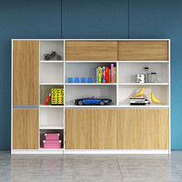 奈高NG 办公家具板式书柜木质资料柜文件柜经理桌配套书柜