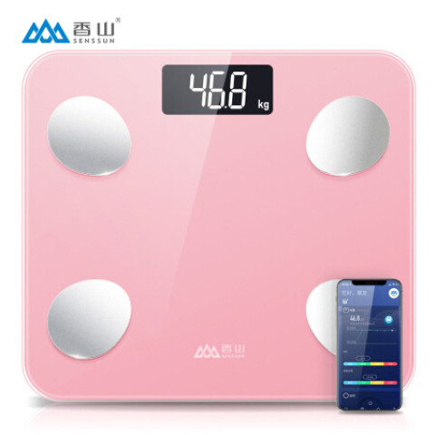香山智能体脂秤 电子秤家用精准体重秤 人体秤