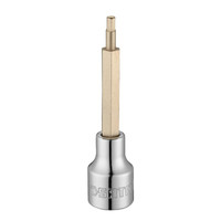 世达(SATA)25207 12.5MM系列100MM长六角旋具套筒12MM