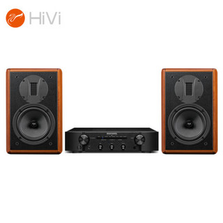 惠威 HiVi M1MKII+马兰士PM6006 HiFi功放2.0声道书架音响发烧音箱 木质 家庭影院客厅电视音响 套装