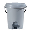 白云清洁（baiyun cleaning）AF07030 塑料脚踏式 垃圾桶