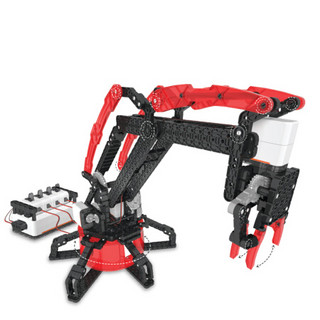 美国赫宝HEXBUG 马达机械手 电动遥控机器人玩具男孩拼装儿童积木玩具