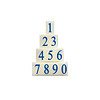 Arxin 亚信 NO.048（S-5） 数字组合号码印章 字母印活字印可调 自由组合价格标价号码机