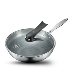 博堡bdy-c623a 304不锈钢炒锅 30cm *3件