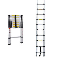 俊滢（JUNYING）伸缩梯子工程折叠阁楼梯 家用便携竹节梯 3.8米
