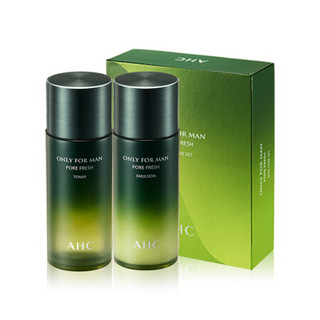 AHC 男士清润控油礼盒 2件套(爽肤水150ml+乳液150ml)