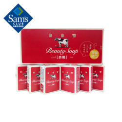 Cow/牛牌 日本进口 美肤皂(滋润) 100g*6支