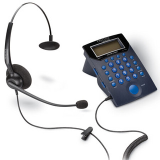 缤特力（Plantronics）T90 电话机套装/话务电话盒/客服座机/呼叫中心适用
