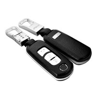 赛邦 SAIBON 马自达钥匙包 CX-4 CX-5 CX-7 马自达2 昂克赛拉 专用真皮钥匙包扣 男女汽车装饰用品