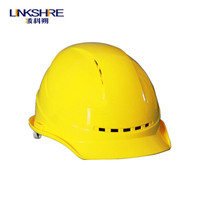 凌科朔(LINKSHIRE)安全帽ABS 电力施工 建筑工地工程 工业防砸 领导监理 抗冲击 有透气孔
