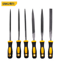 deli 得力 锉刀组套整形锉刀什锦锉打磨工具6件套5x180mm DL2181