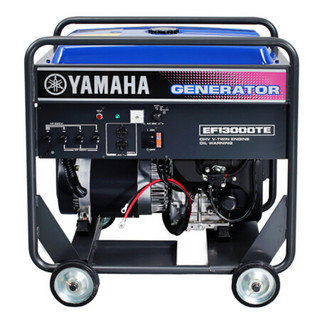 雅马哈汽油发电机EF13000TE 额定功率8.0KVA 四冲程双缸三相电启动 标配订制