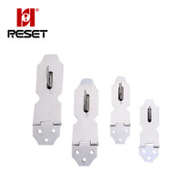 锐赛特（RESET）RST-305 不锈钢锁扣 插销搭扣门锁扣防盗链门扣门栓安全挂锁配螺丝  4号 65mm 5个装