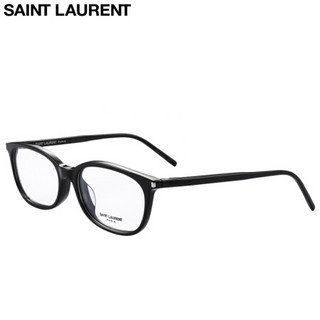 圣罗兰(SAINT LAURENT)眼镜框女 镜架  透明镜片黑色镜框SL 297/F 001 51mm